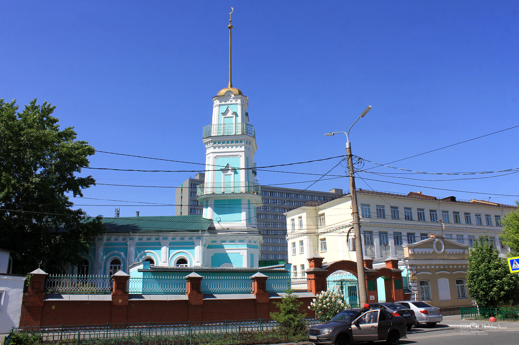 Соборная мечеть № 129. Ул. Елькина 14, Челябинск (Chelyabinsk)